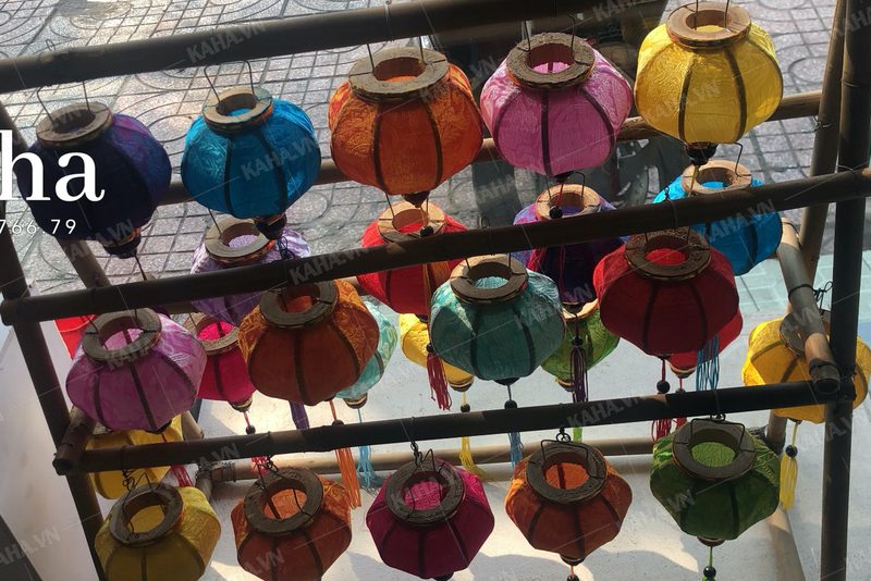 đèn bàn hình đèn lồng mini — LongDenViet xưởng Tân Phú TP.HCM