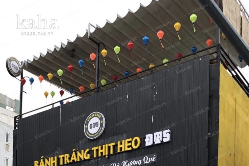 đèn khung sắt phong cách cổ điển — LongDenViet xưởng Tân Phú TP.HCM