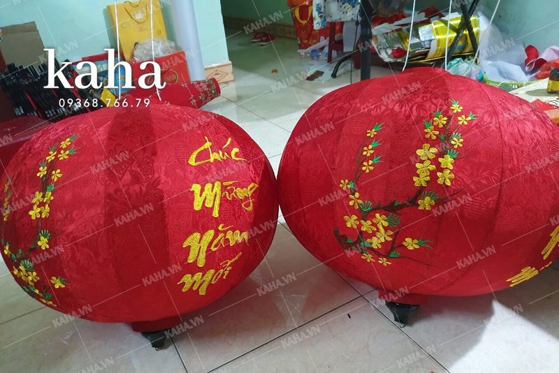 đèn lồng cho chuỗi nhà hàng F&B — LongDenViet xưởng Tân Phú TP.HCM