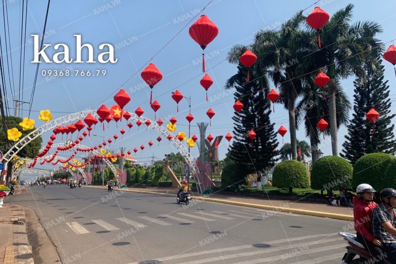 đèn lồng phố cổ Hội An — LongDenViet xưởng Tân Phú TP.HCM