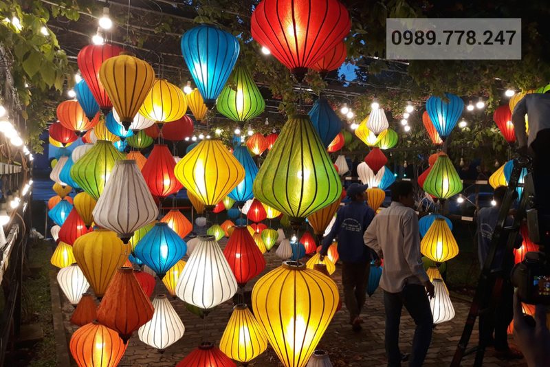 Đèn lồng Hội An quà tặng Tết ý nghĩa — LongDenViet xưởng Tân Phú TP.HCM