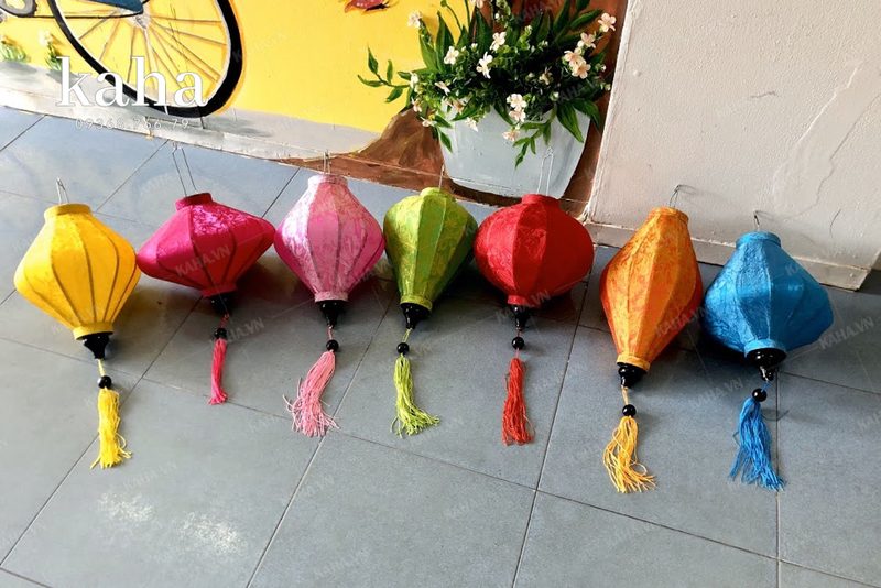 Đèn lồng Hội An trang trí sự kiện ngoài trời — LongDenViet xưởng Tân Phú TP.HCM
