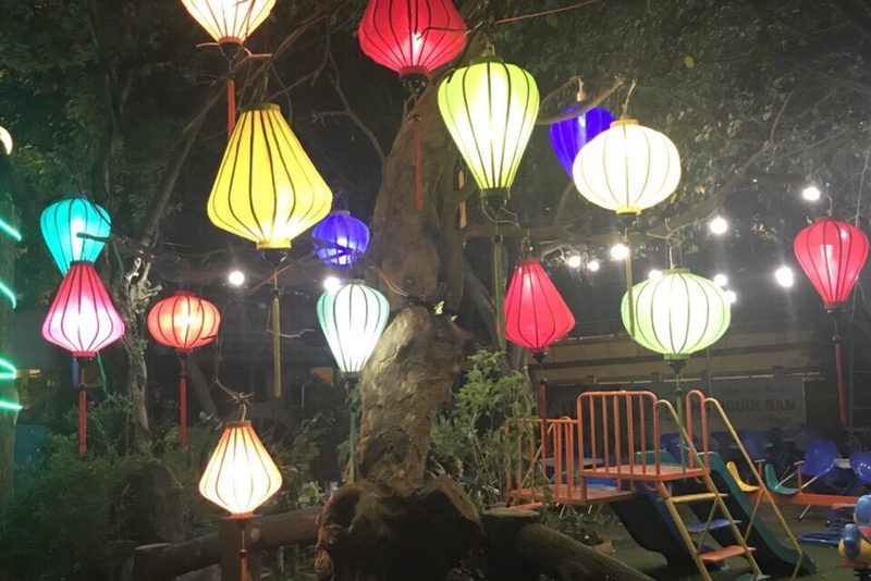 đèn lồng in logo theo yêu cầu — LongDenViet xưởng Tân Phú TP.HCM