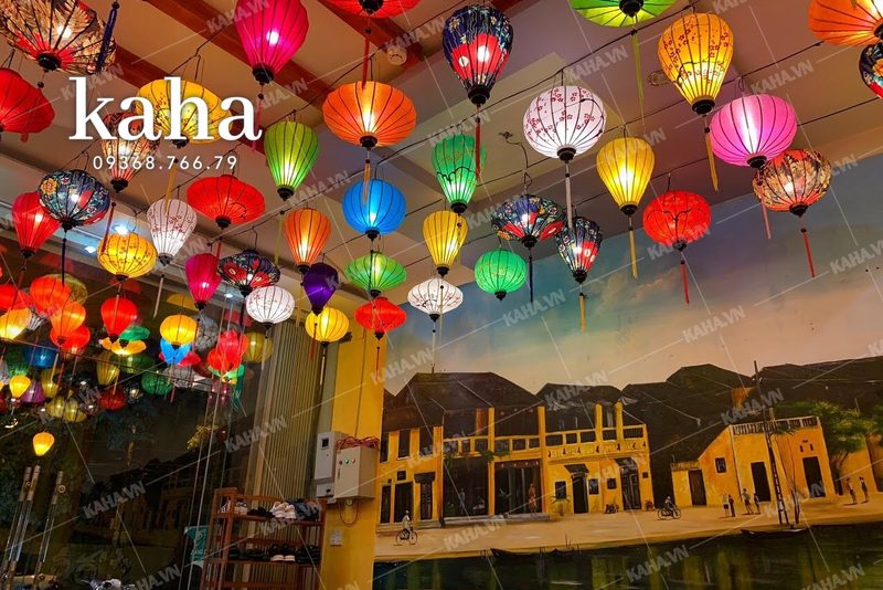 đèn lồng khung sắt mạ kẽm chống rỉ — LongDenViet xưởng Tân Phú TP.HCM