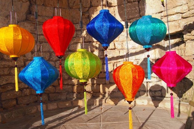 đèn lồng trang trí đại hội Đảng — LongDenViet xưởng Tân Phú TP.HCM