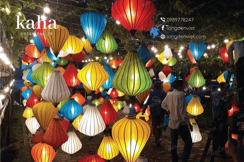 đèn lồng trang trí phòng ngủ lãng mạn — LongDenViet xưởng Tân Phú TP.HCM