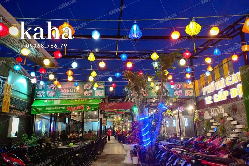 Đèn ông sao giấy kiếng — LongDenViet xưởng Tân Phú TP.HCM