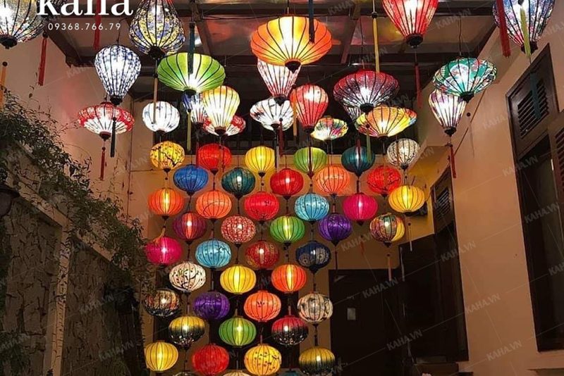 đèn trang trí quán cafe nhỏ — LongDenViet xưởng Tân Phú TP.HCM