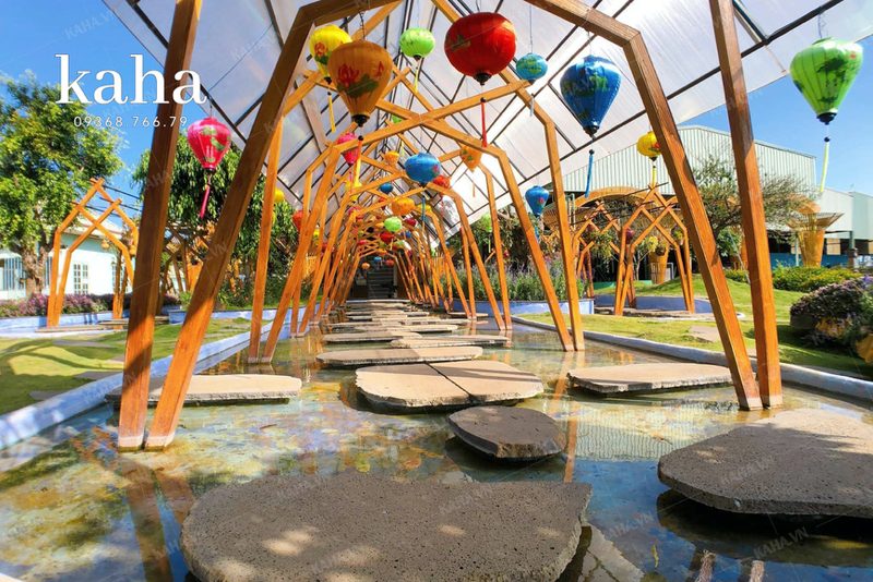 Mua đèn trang trí nhà hàng ở đâu — LongDenViet xưởng Tân Phú TP.HCM