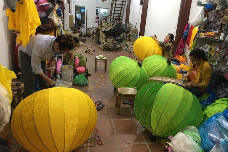 số lượng đèn lồng cần cho không gian 100m2 — LongDenViet xưởng Tân Phú TP.HCM