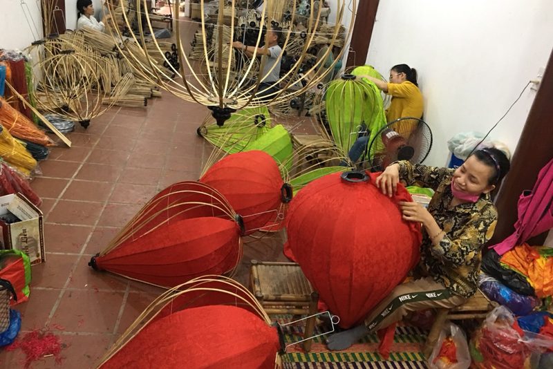 số lượng đèn lồng cần cho không gian 100m2 — LongDenViet xưởng Tân Phú TP.HCM