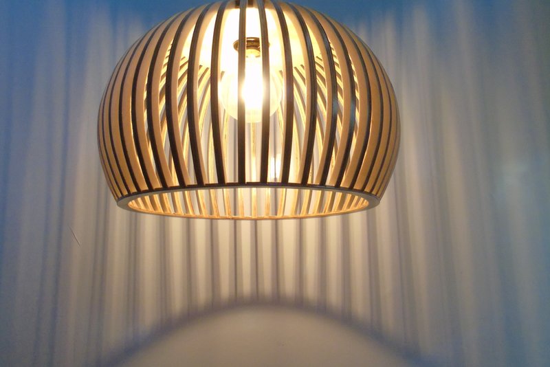 đèn lồng gỗ trang trí nội thất — LongDenViet xưởng Tân Phú TP.HCM