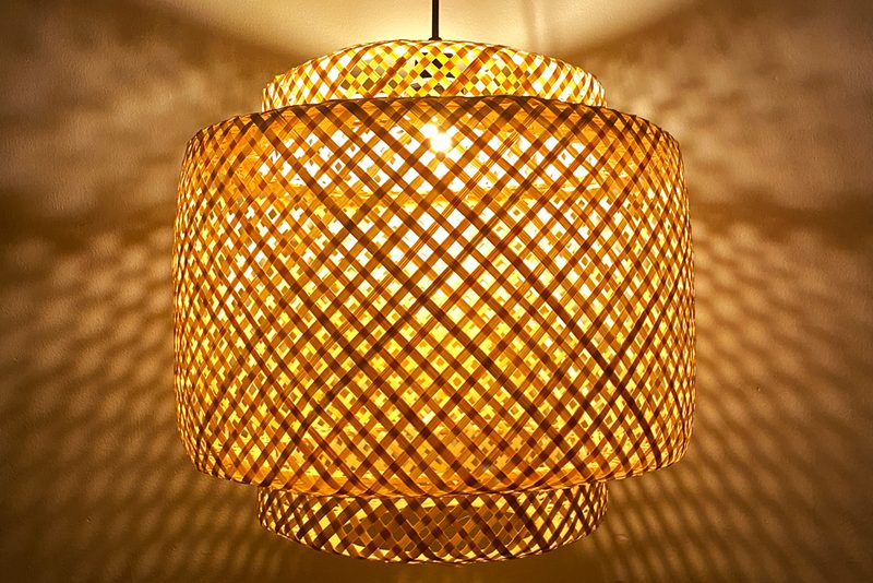 bán sỉ đèn mây tre — LongDenViet xưởng Tân Phú TP.HCM