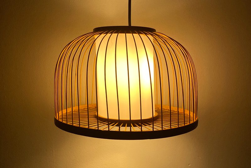 đèn mây tre cho nhà hàng thương hiệu — LongDenViet xưởng Tân Phú TP.HCM