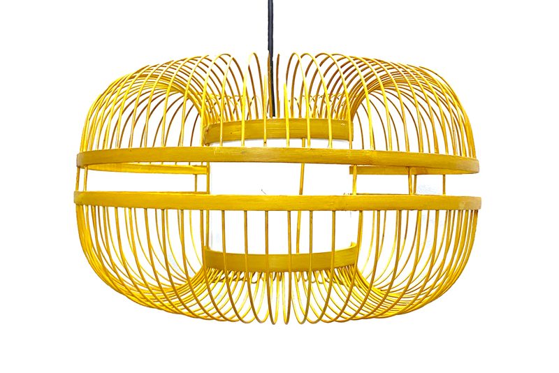 đèn mây tre cho nhà hàng thương hiệu — LongDenViet xưởng Tân Phú TP.HCM