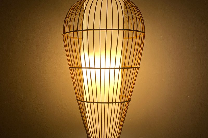 đèn mây tre trang trí ngoài trời — LongDenViet xưởng Tân Phú TP.HCM