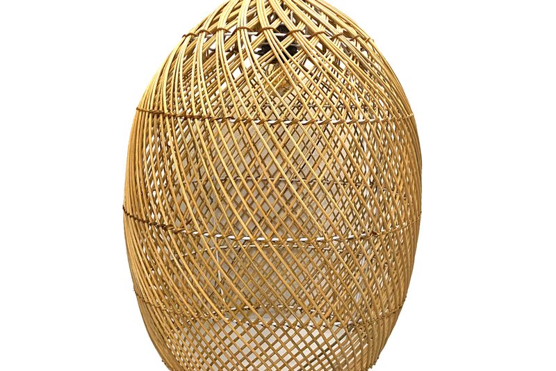 đèn mây tre trang trí quán cafe — LongDenViet xưởng Tân Phú TP.HCM