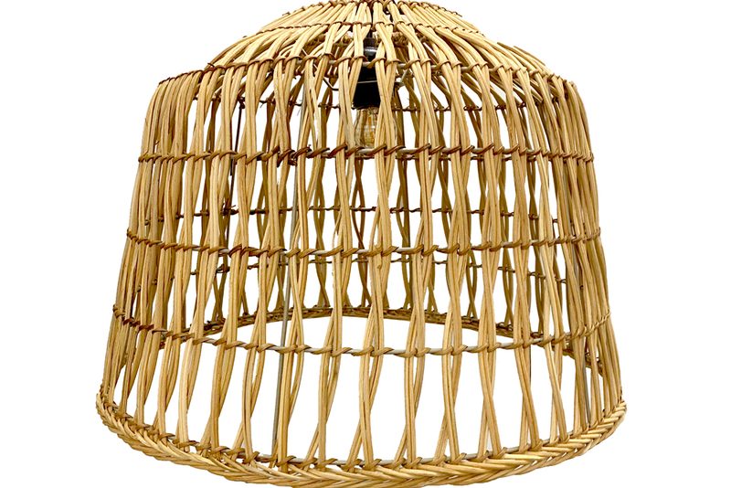 đèn mây tre trang trí quán cafe — LongDenViet xưởng Tân Phú TP.HCM