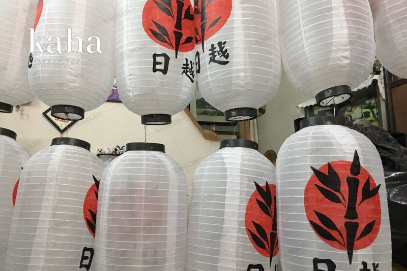 đèn lồng Nhật cho quán yakiniku — LongDenViet xưởng Tân Phú TP.HCM