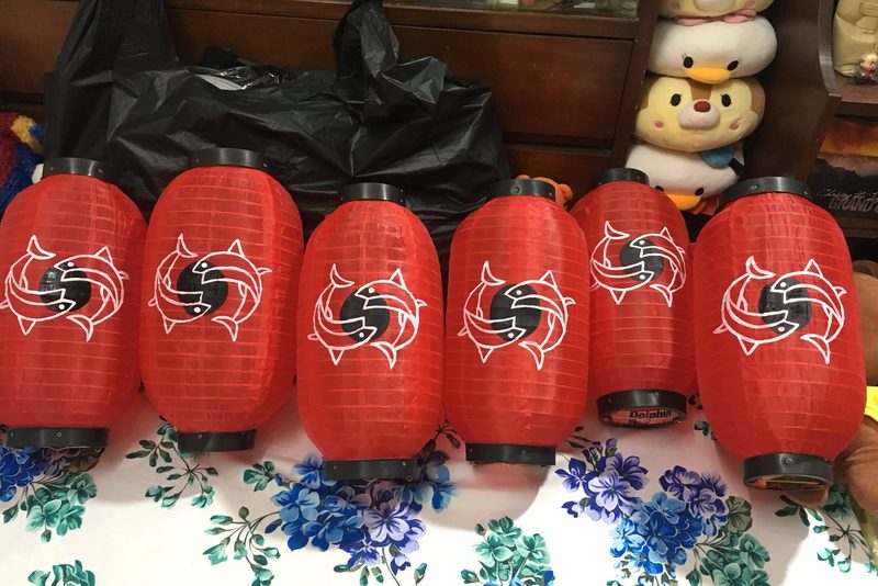 đèn lồng Nhật Bản trang trí — LongDenViet xưởng Tân Phú TP.HCM