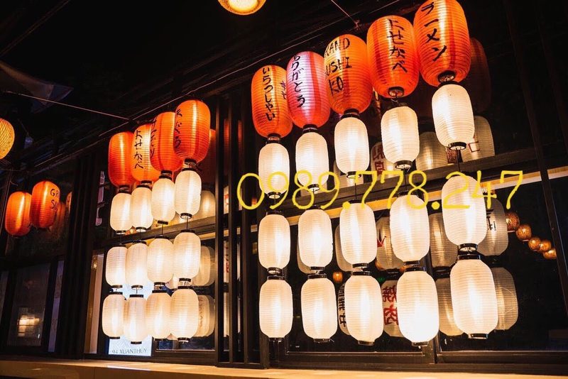 đèn lồng Nhật Bản khác đèn Hội An — LongDenViet xưởng Tân Phú TP.HCM