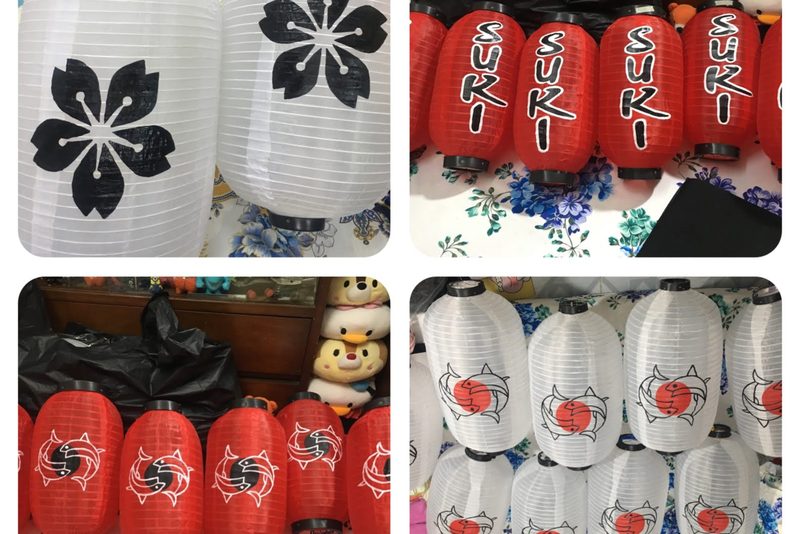 đèn Nhật Bản cho nhà hàng Nhật — LongDenViet xưởng Tân Phú TP.HCM