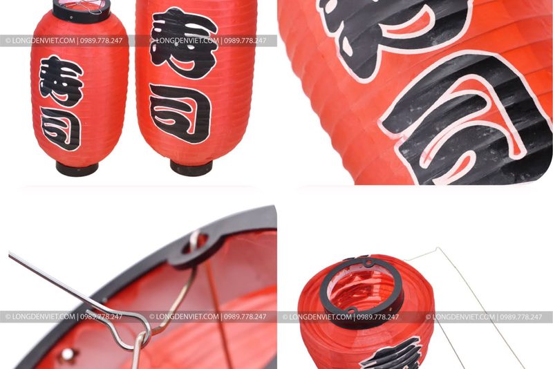 đèn Nhật Bản cho nhà hàng Nhật — LongDenViet xưởng Tân Phú TP.HCM
