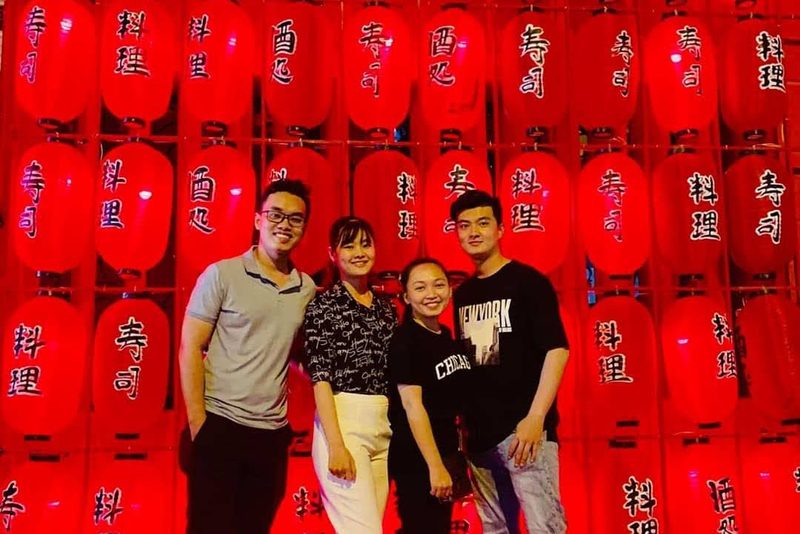 đèn Nhật Bản cho nhà hàng Nhật — LongDenViet xưởng Tân Phú TP.HCM