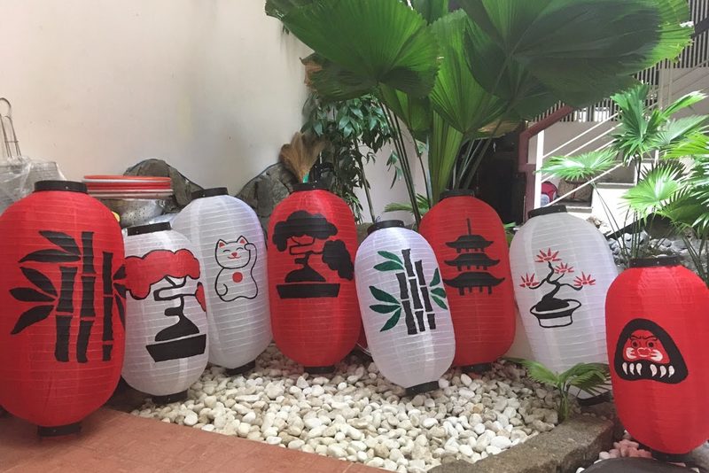 đèn Nhật Bản in chữ Kanji theo yêu cầu — LongDenViet xưởng Tân Phú TP.HCM