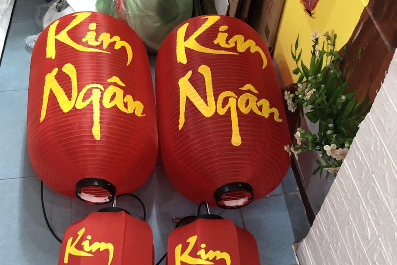 đèn Nhật Bản trang trí spa — LongDenViet xưởng Tân Phú TP.HCM