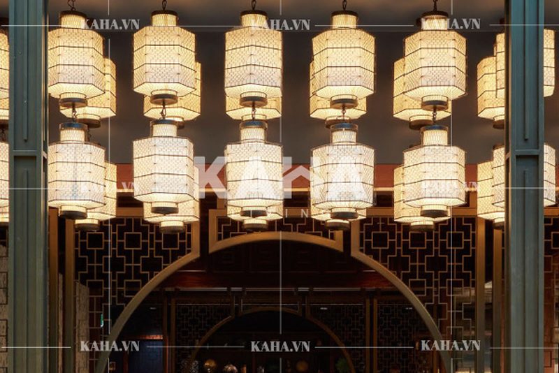 đèn thả trần trang trí bar cocktail — LongDenViet xưởng Tân Phú TP.HCM