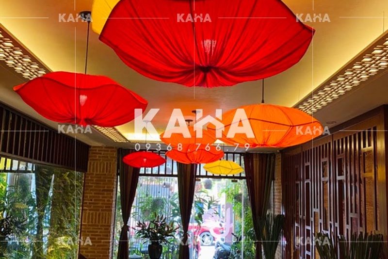 đèn thả trần cho spa thẩm mỹ viện — LongDenViet xưởng Tân Phú TP.HCM