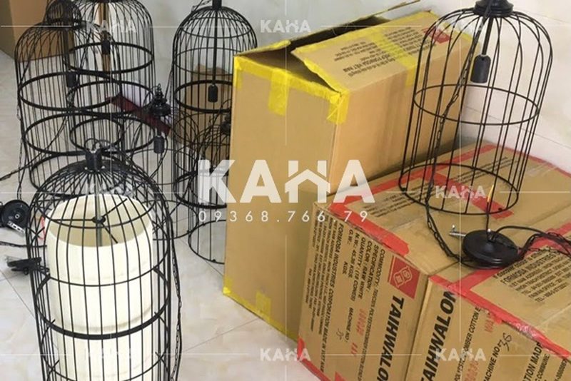 đèn thả trần nhiều bóng nhà hàng — LongDenViet xưởng Tân Phú TP.HCM