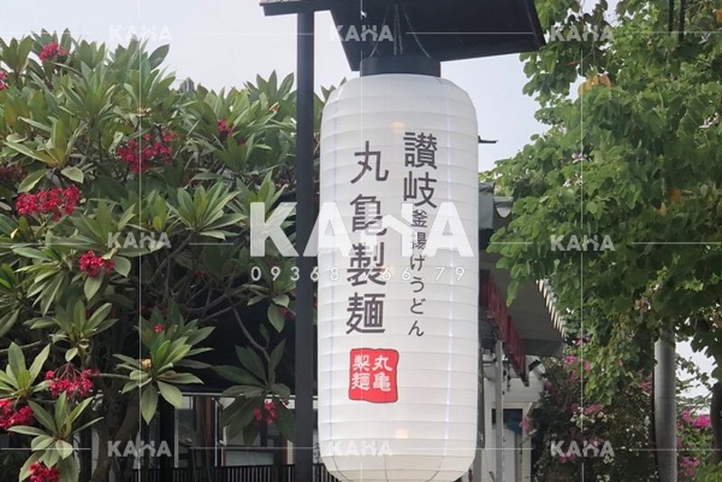 đèn thả trần phong cách Nhật Bản — LongDenViet xưởng Tân Phú TP.HCM