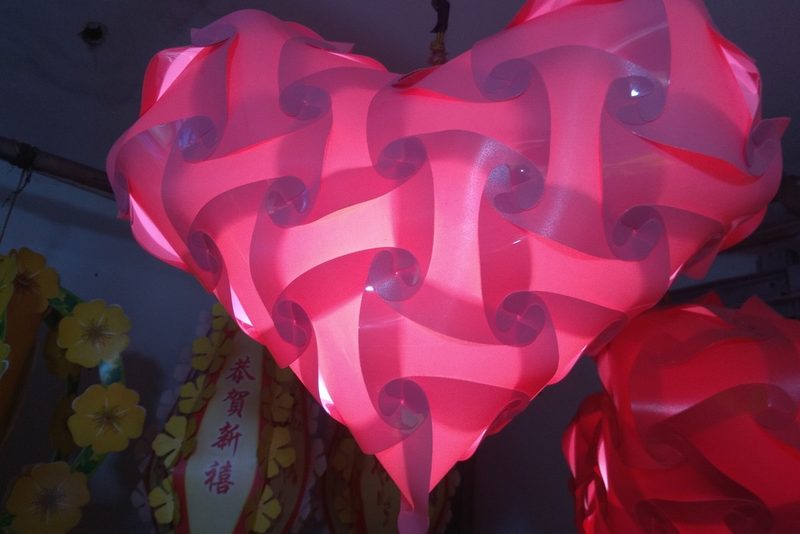 đèn trái tim LED đẹp giá rẻ — LongDenViet xưởng Tân Phú TP.HCM