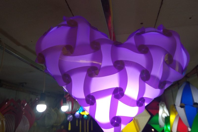 đèn trái tim quà tặng bạn gái — LongDenViet xưởng Tân Phú TP.HCM