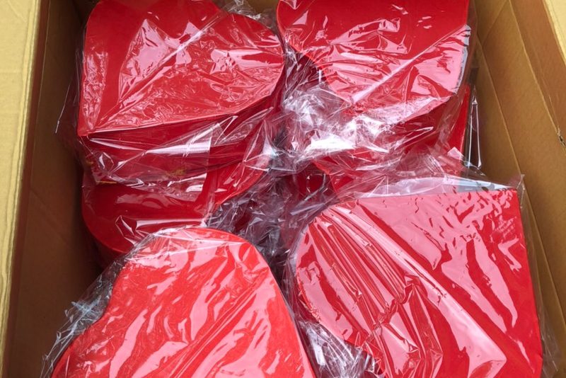 Lồng đèn trái tim — LongDenViet xưởng Tân Phú TP.HCM