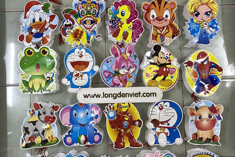 đèn Trung Thu in logo — LongDenViet xưởng Tân Phú TP.HCM