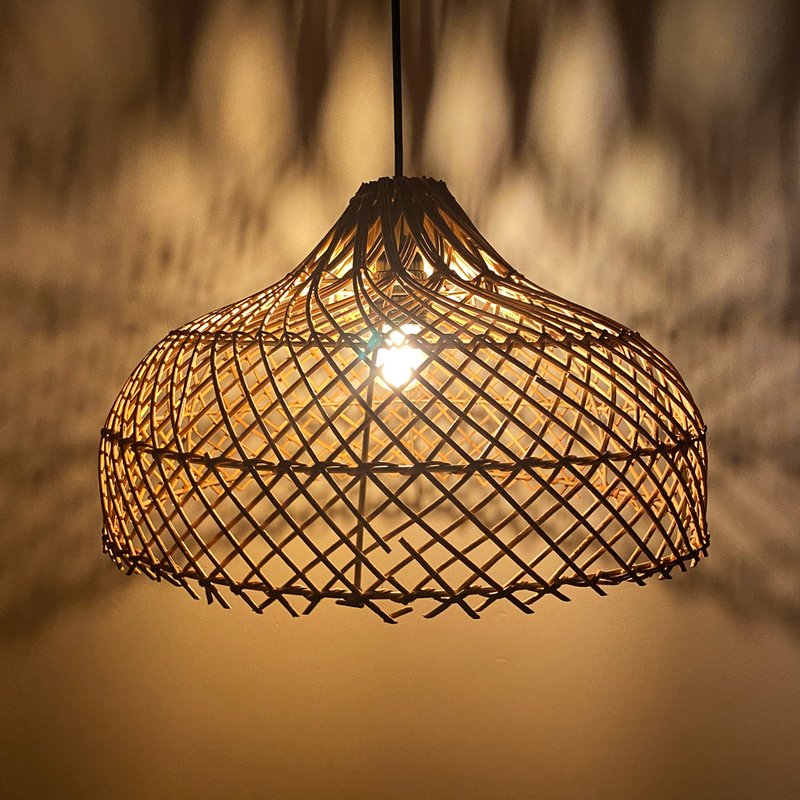 Đèn Lồng Mây Tre Decor Phòng Ngủ Phong Cách Boho — đèn mây tre Hội An | LongDenViet