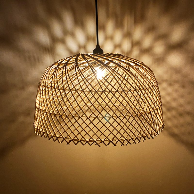 Đèn Lồng Tre Mây Oval Decor Nhà Hàng Sân Vườn — hình 2 — đèn mây tre | LongDenViet