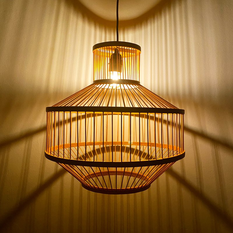 Đèn Lồng Tre Mây Oval Decor Nhà Hàng Sân Vườn — hình 3 — đèn mây tre | LongDenViet