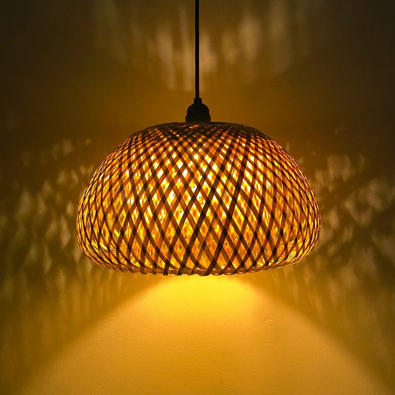 Lồng Đèn Mây Tre Thả Trần Trang Trí Sảnh Khách Sạn — đèn mây tre Tân Phú, TP.HCM | LongDenViet