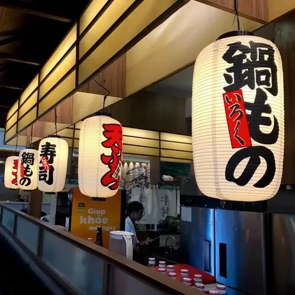 Đèn kiểu Nhật Bản DL849396 — đèn khách sạn Hội An | LongDenViet