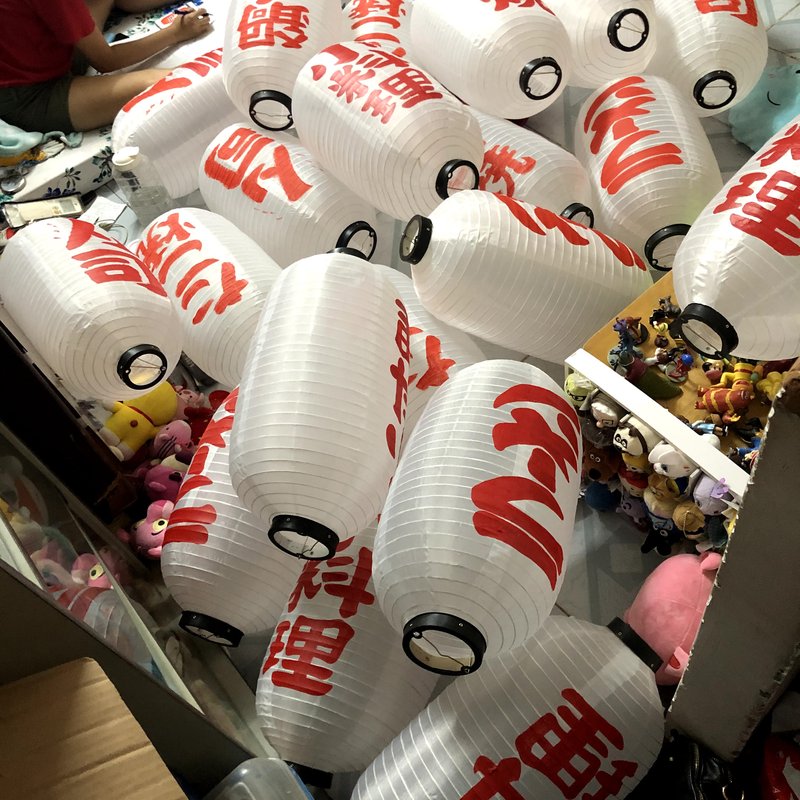 Đèn Lồng Vải Bố Trang Trí Sân Vườn Ngo… — góc nhìn thứ 2