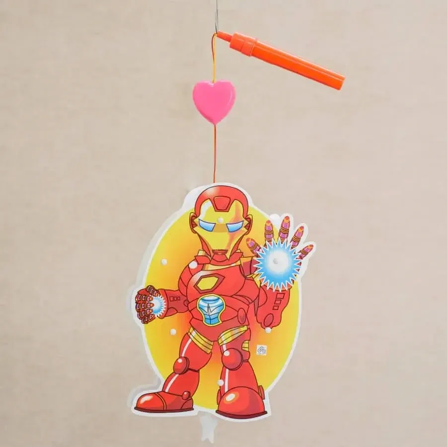 Đèn nhựa Iron Man — đèn lồng thủ công Hội An | LongDenViet