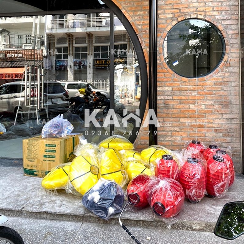 Đèn Lồng Vải Lụa Trang Trí Phòng Ngủ — đèn thả trần Tân Phú, TP.HCM | LongDenViet