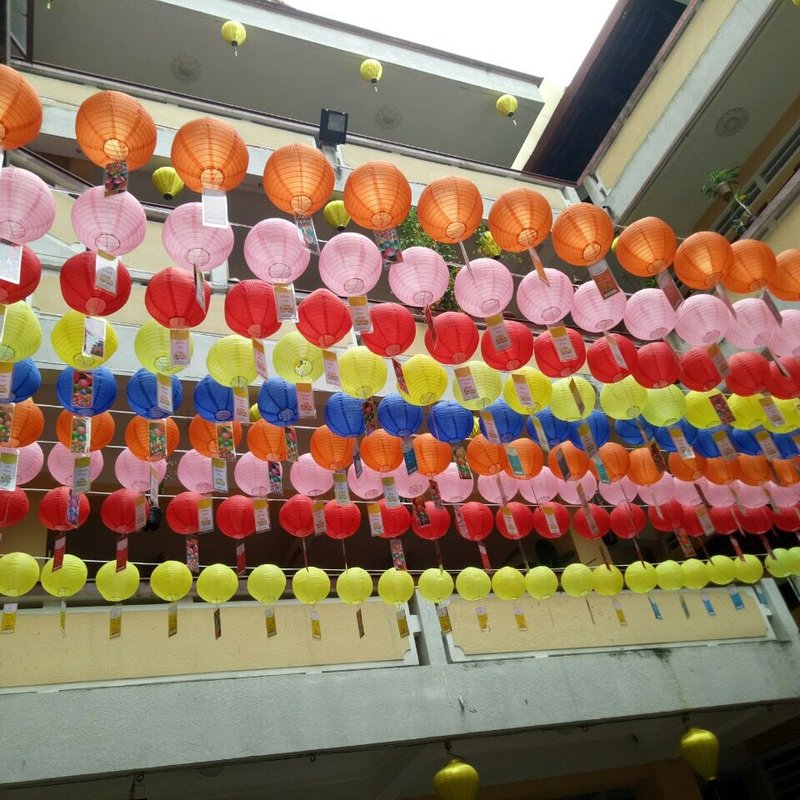 Đèn Lồng Nhựa Ngoài Trời Sân Vườn — đèn tròn 10 màu Tân Phú, TP.HCM | LongDenViet