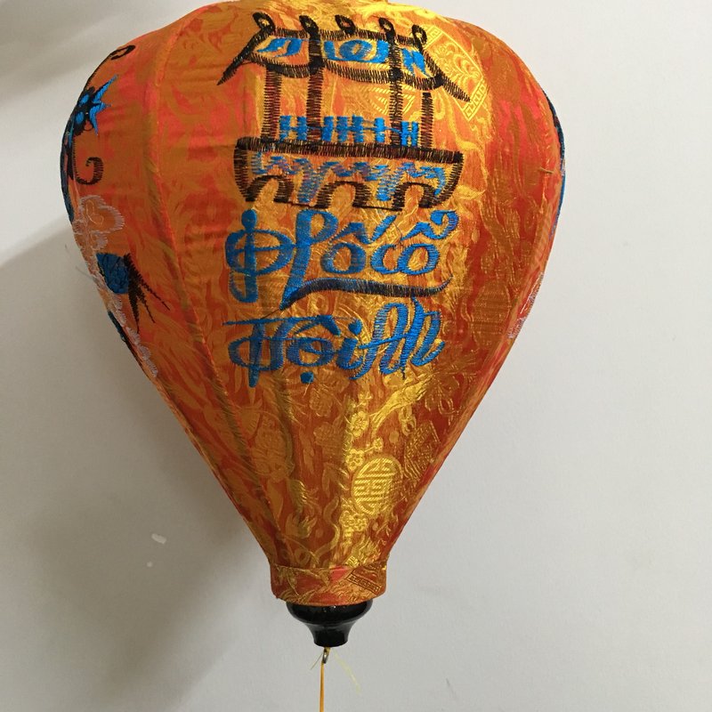 Đèn Lồng Vải Lụa Trang Trí Phòng Ngủ — đèn vẽ tranh Tân Phú, TP.HCM | LongDenViet