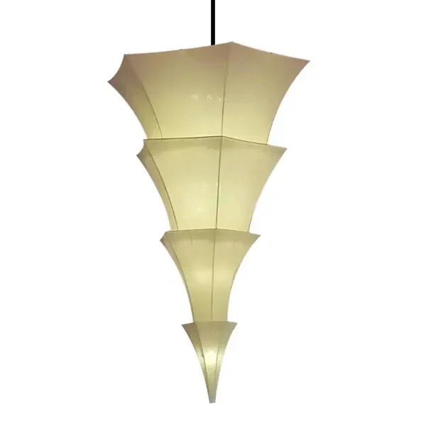 Đèn vải thông trần búp măng KH-DTR019 — đèn quán cafe Hội An | LongDenViet