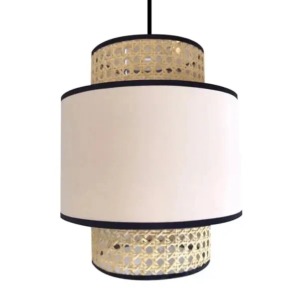 Đèn vải trang trí quán BBQ KH-DTR020 — đèn quán cafe Hội An | LongDenViet